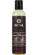 Dona Kissable Massage Oil Chocola 3.75oz