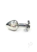 Rouge Anal Butt Plug Sm Stainless Steel
