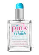 Pink Water 4oz Glass Bottle W/pump