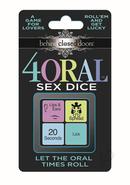 4 Oral Sex Dice