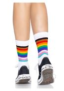 Pride Crew Socks Os Rainbow