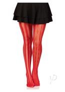 Harlequin Net Tights Os Red