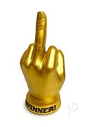 Golden F U Finger Trophy